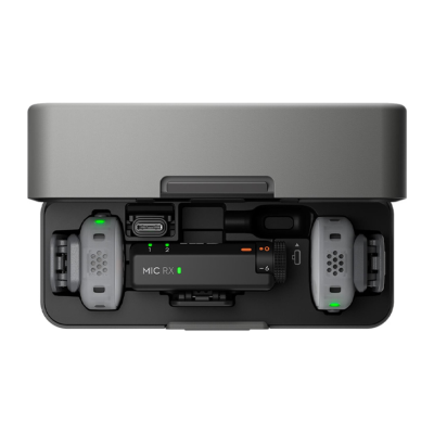 Комплект беспроводных микрофонов DJI Mic Mini 2 (2 TX + 1 RX + Зарядный футляр)