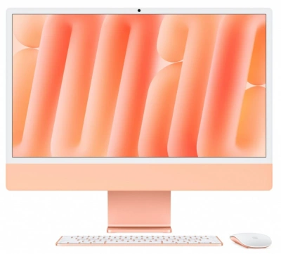 Apple iMac 24" Retina 4.5K (M4 8-Core, GPU 8-Core),16/256GB, Orange