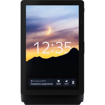 Яндекс Станция Дуо Макс с Алисой на YaGPT с Zigbee,черный