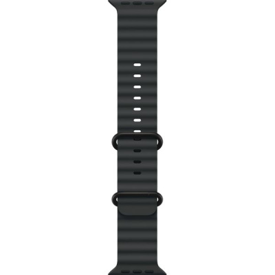 Apple Watch Ultra 3 49mm, Black Titanium Case with Black Ocean Band