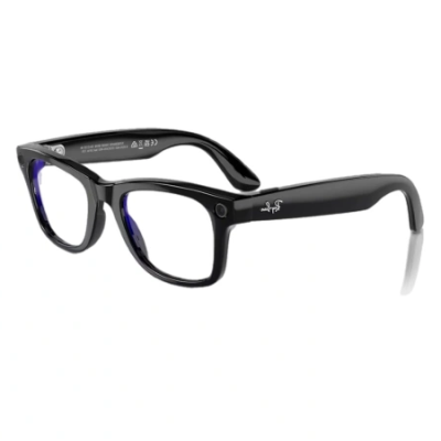 Ray-Ban Meta Wayfarer RW4006 (Shiny Black) (линзы Clear - прозрачные)