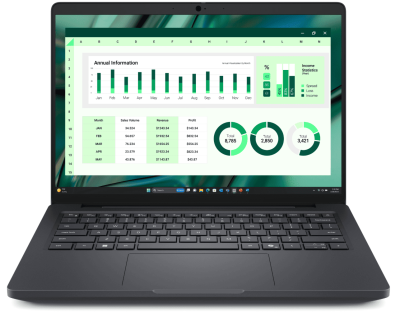 Ноутбук Dell Pro Max 14 Laptop MC14250 (Intel Core Ultra 7 265H 5300MHz/16Gb/512Gb SSD/14.0/1920х1200/Intel Arc Pro 8Gb/Windows 11 Pro) Черный