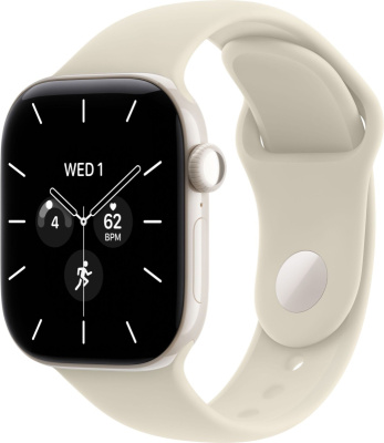Apple Watch Series 12 (46 mm) - Ceramic "Pearl White" + Sport Band "Sand"