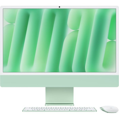 Apple iMac 24" Retina 4,5K 2024 (Apple M4, 10-Core CPU, 10-Core GPU), 16/512GB Green