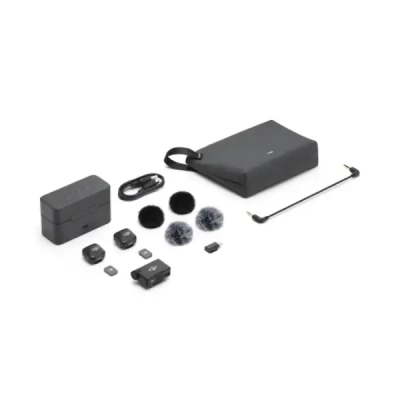 Комплект беспроводных микрофонов DJI Mic Mini (2 TX + 1 RX + Зарядный футляр)