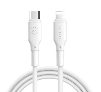 Кабель Type-C to lightning Mcdodo PD Fast Charge 18W 1.2m CA-7290 White