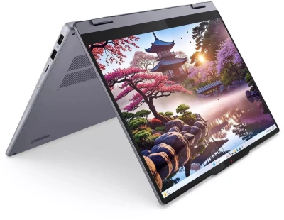 Ноутбук Lenovo IdeaPad 5i 2-in-1 14 83KR001TUS (Intel Ultra 7 255U 3800MHz/16Gb/512Gb SSD/14"/1920x1200/Touch/Intel Iris Xe Graphics/Wi-Fi/Bluetooth/Windows 11 Home) Серый