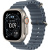 Apple Watch Ultra 3, 49mm, Natural Ocean Band Anchor Blue