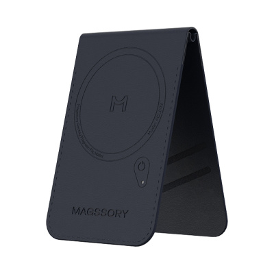Кошелек-кардхолдер Magssory Geotag Magnetic Blue