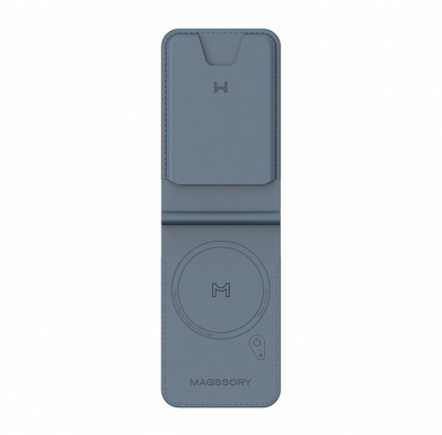 Кошелек-кардхолдер Magssory Geotag Magnetic Cobalt