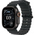 Apple Watch Ultra 3 49mm, Black Titanium Case with Black Ocean Band